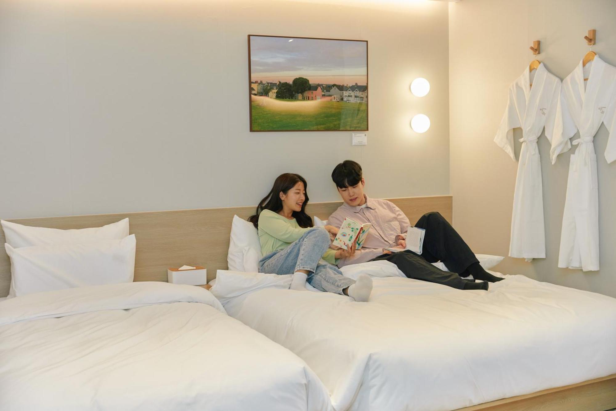 Aank Hotel Incheon Songdo Exterior foto