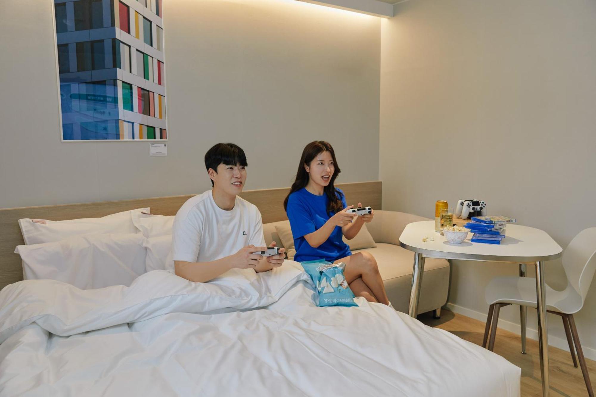 Aank Hotel Incheon Songdo Exterior foto